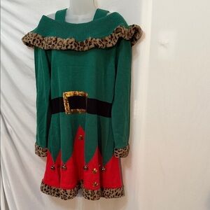 Holiday Time | Dresses | Holiday Time Fa La La Lama Holiday Sweater Dress